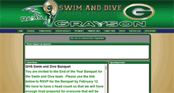 Desktop Screenshot of graysonswimanddive.com